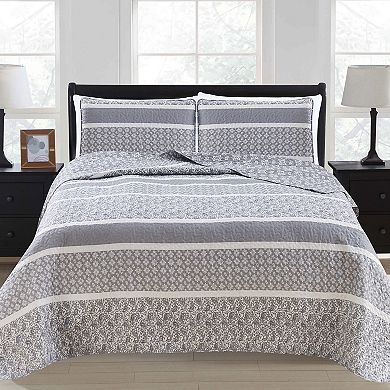 Madelinen® Kadi Collection Quilt Set with Shams