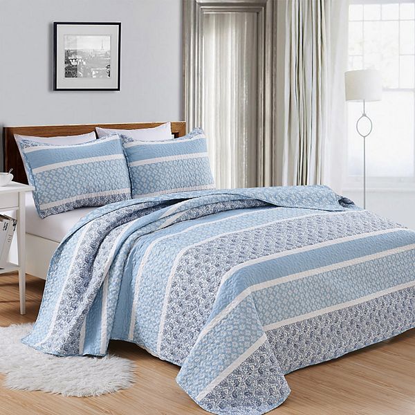 Madelinen® Kadi Collection Quilt Set with Shams