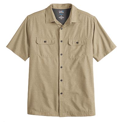 Men s Croft Barrow Quick Dry Classic Fit Button Down Shirt