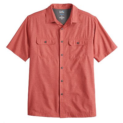 men's croft & barrow classic-fit easy-care button-down collar dress shirt Men's Croft & Barrow Classic-Fit Easy-Care Woven Button-Down Shirt