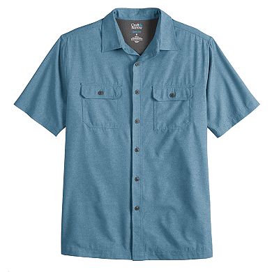 Men's Croft & Barrow® Quick-Dry Classic-Fit Button-Down Shirt