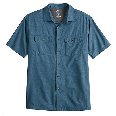 Men's Croft & Barrow® Quick-Dry Classic-Fit Button-Down Shirt
