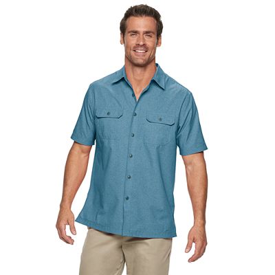 Men's Croft & Barrow Quick-Dry Classic-Fit Button-Down Shirt