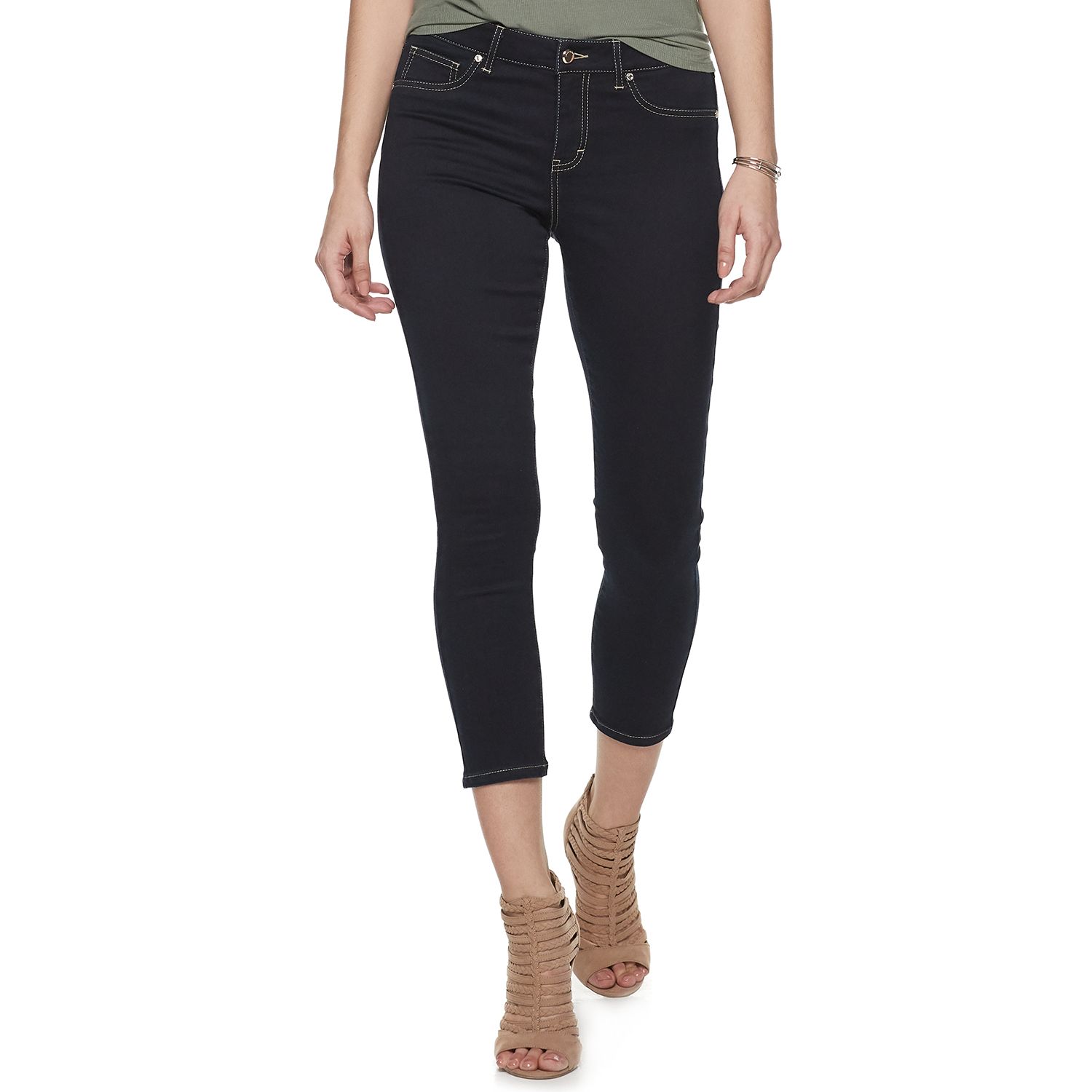 cropped super skinny jeans