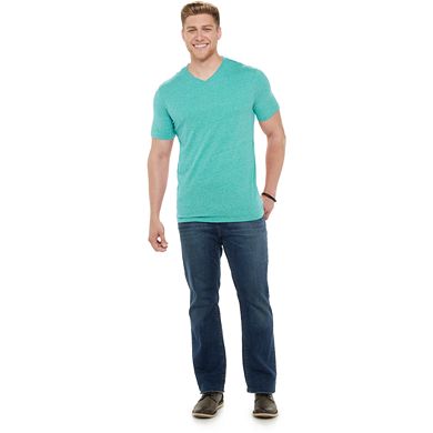 Big & Tall Sonoma Goods For Life® Supersoft Solid V-Neck Tee