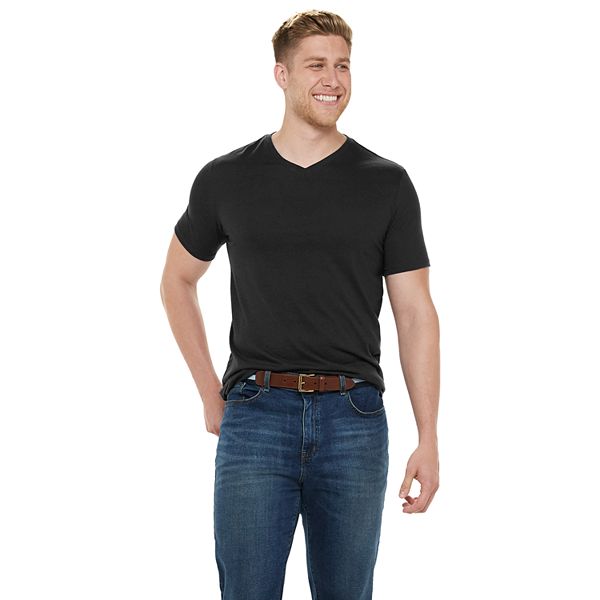 Big & Tall SONOMA Goods for Life™ Supersoft Solid V-Neck Tee