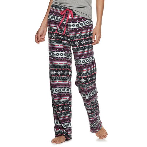 womens tall fleece pajama pants