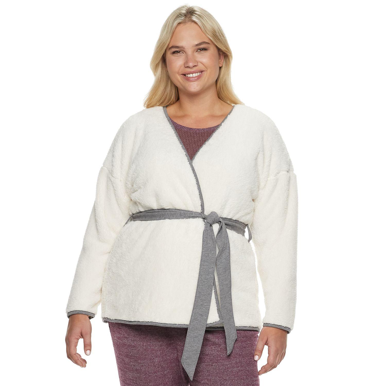 womens bed jackets plus size