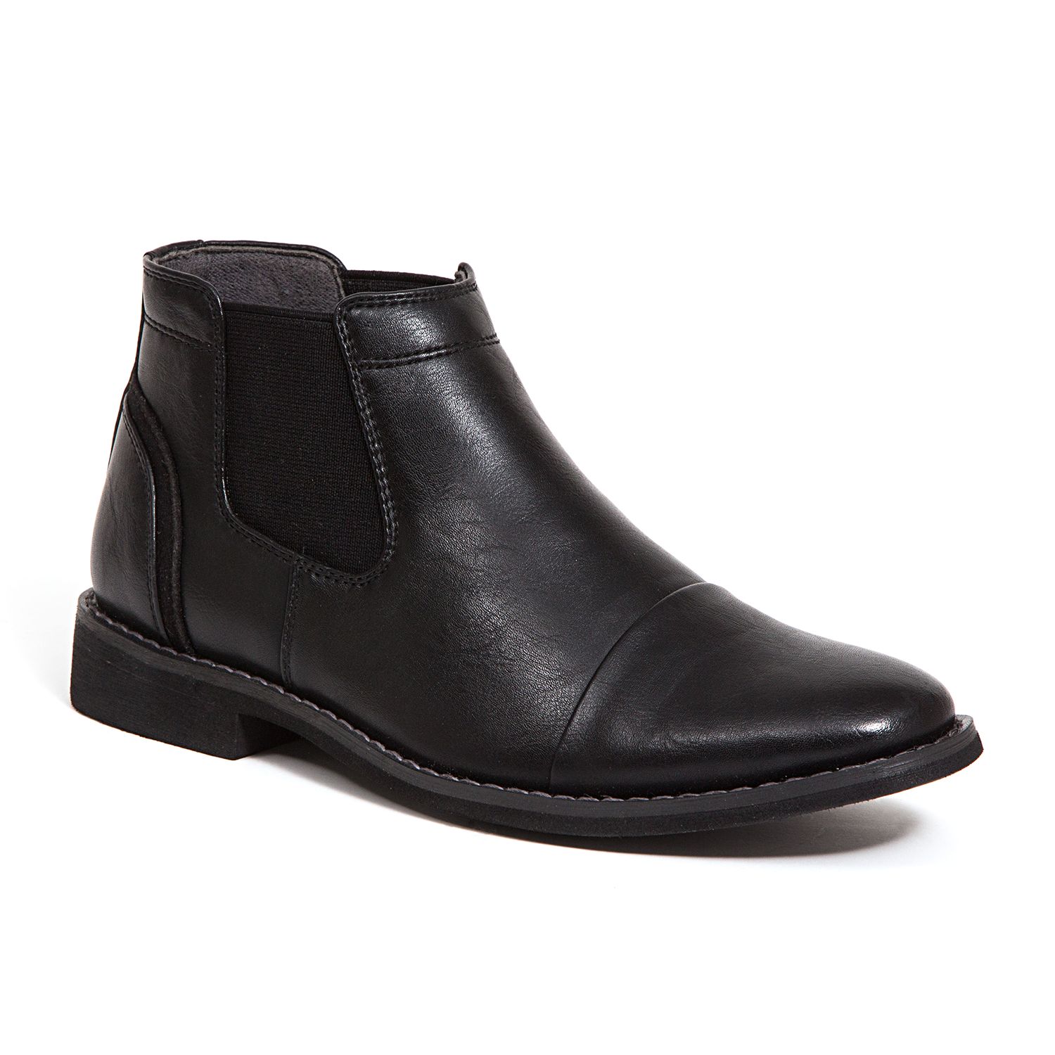 boys black chelsea boots