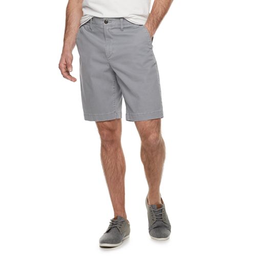 Men's SONOMA Goods for Life® Stretch 10.5-inch Twill Flat-Front Shorts