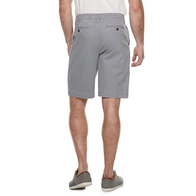Men's Sonoma Goods For Life™ Stretch 10.5-inch Twill Flat-Front Shorts