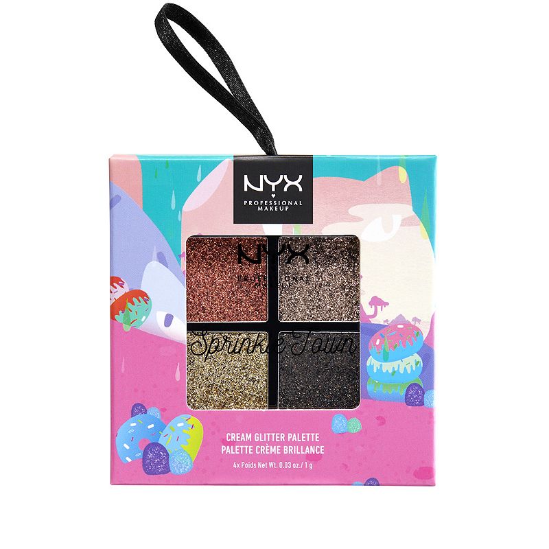 UPC 800897179342 product image for NYX Professional Makeup Sprinkle Town Cream Metallics Shadow Palette | upcitemdb.com