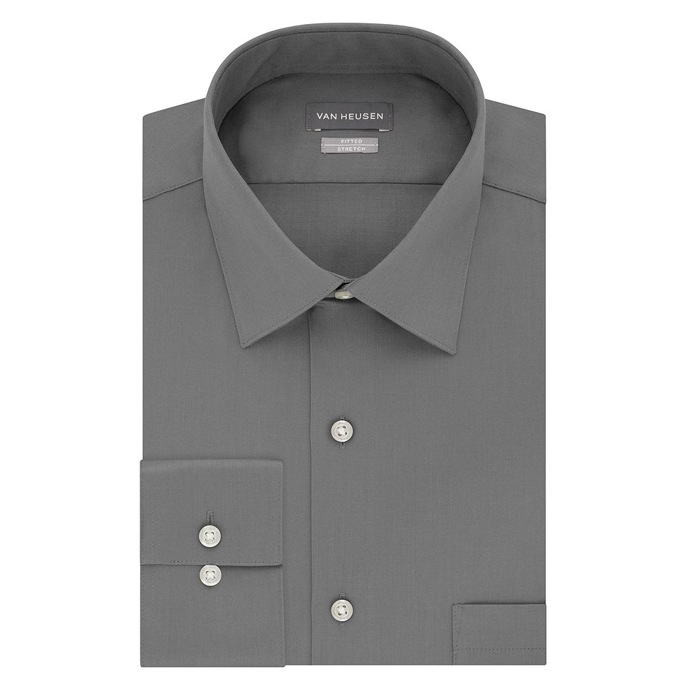 Van Heusen Lux Sateen Dress Shirts Buy Van Heusen Men's Dress Shirts Fitted  Lux Sateen St