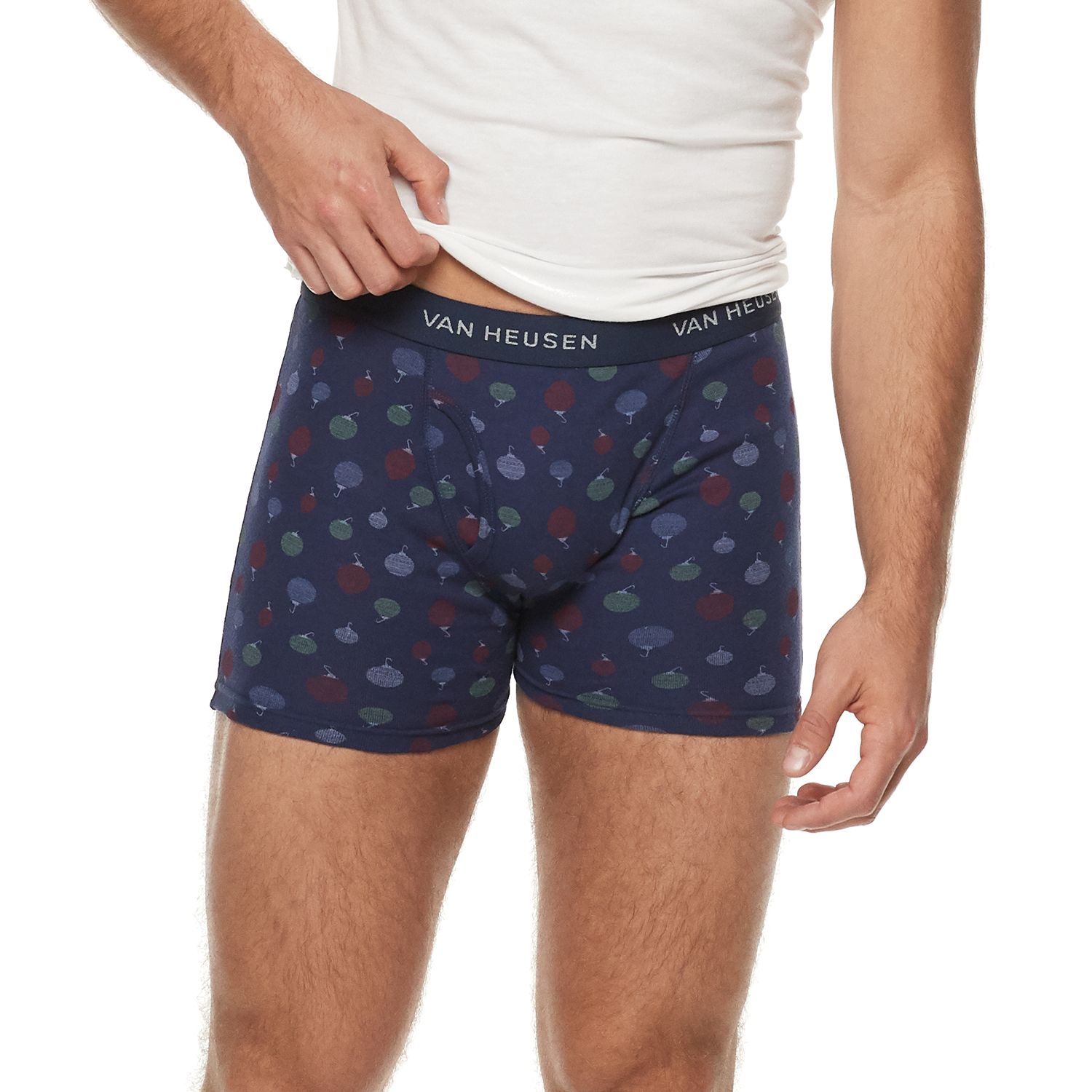 van heusen men's cotton boxer shorts