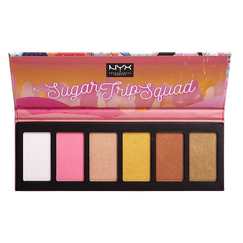 UPC 800897178970 product image for NYX Professional Makeup Sugar Trip Squad Highlighter Palette, Sugar Trip Highlig | upcitemdb.com