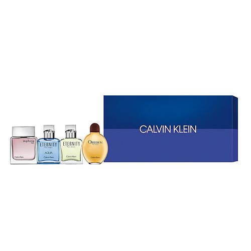 Calvin Klein Men's 4pc. Mini Cologne Gift Set Eau de Toilette