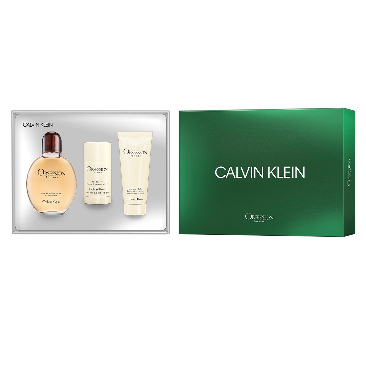 calvin klein men's coffret gift set