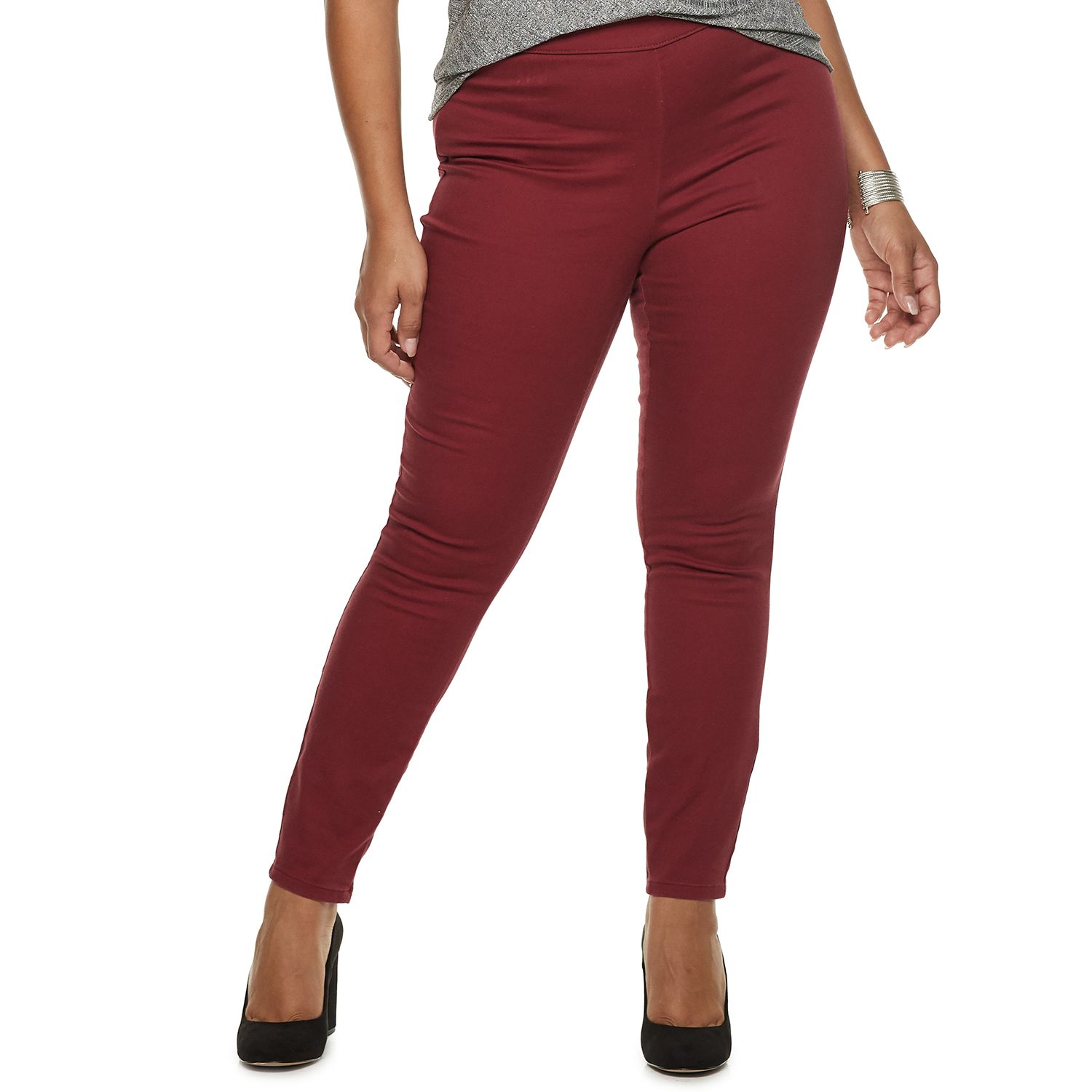 jennifer lopez pull on jeggings