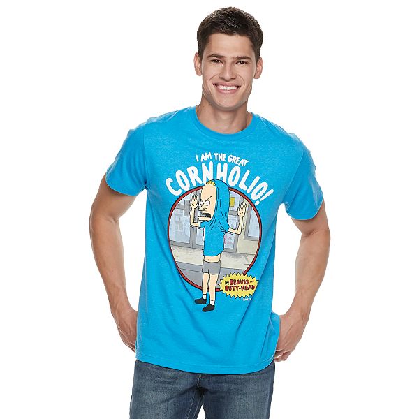 Beavis Et Tête De Boutonnage Cornholio Gym Je Suis Le Grand Drôle Hommes T Shirt