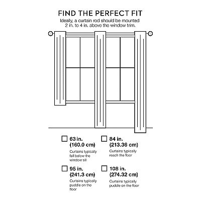 Sonoma Goods For Life® 2-pack Dynasty Blackout Curtain