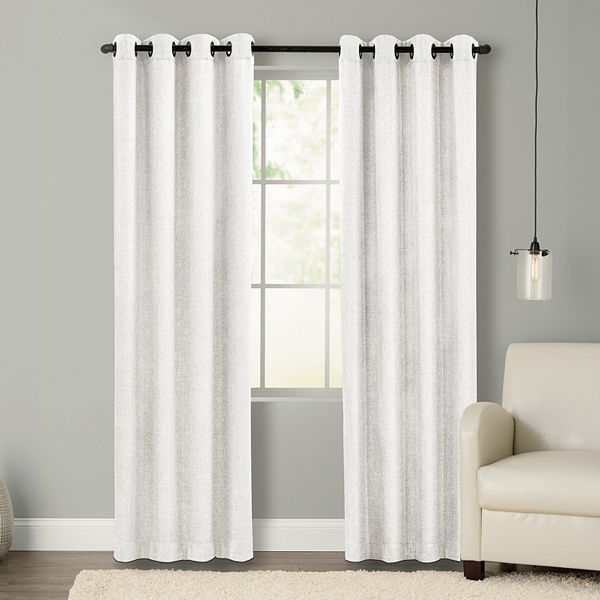 Sonoma Goods For Life® 2-pack Dynasty Blackout Curtain - White (50X108)