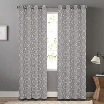 Sonoma Goods For Life® 2-pack Embroidered Dynasty Blackout Curtain