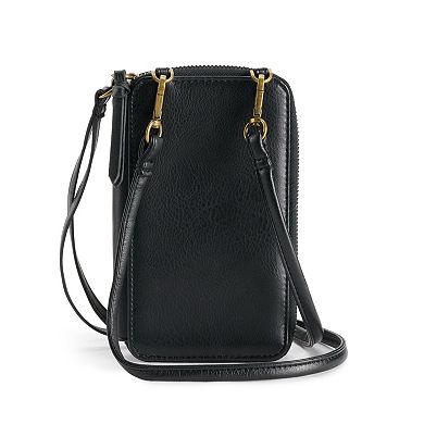 Sonoma Goods For Life® Jacqui RFID-Blocking Crossbody Wallet on a String