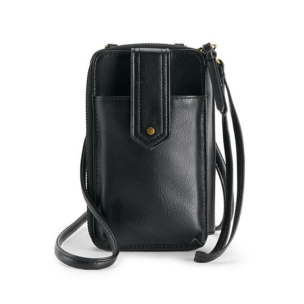 Rfid on sale crossbody wallet