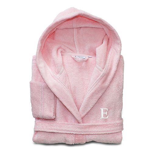 Linum Home Textiles Turkish Cotton Kids Personalized Terry Hooded Bathrobe