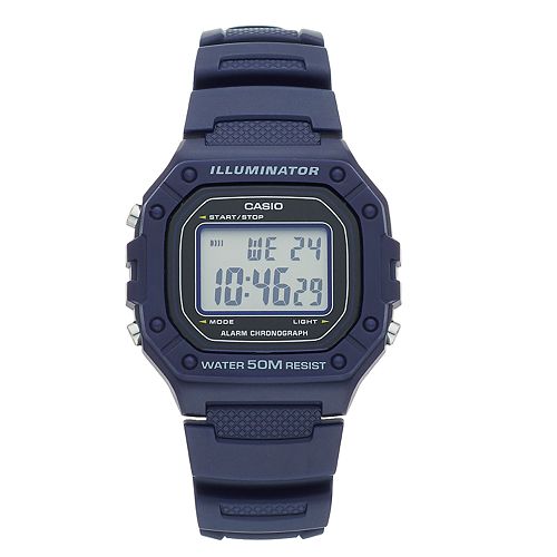 casio unisex illuminator digital chronograph watch