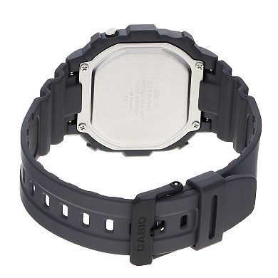 Casio Men's Square Digital Watch - F108WH-8A2OS