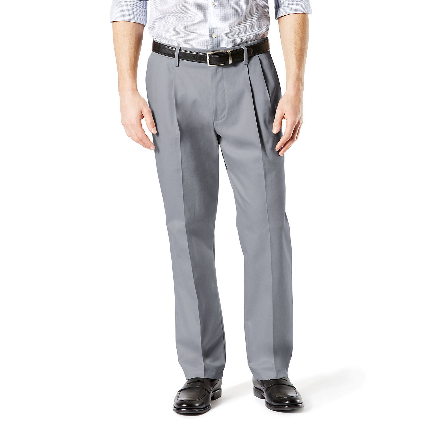 dockers big and tall pleated pants