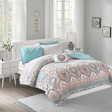 Intelligent Design Avery Boho Comforter Set with Sheets