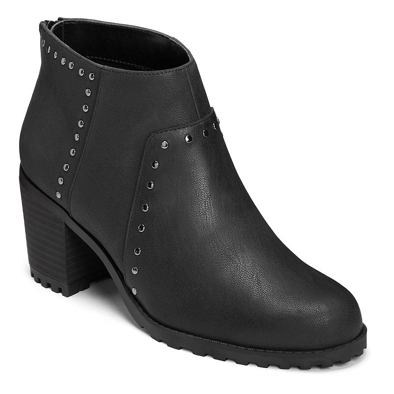UPC 825073481170 product image for A2 by Aerosoles Inclusive Women's Studded Ankle Boots, Size: 6.5, Black | upcitemdb.com