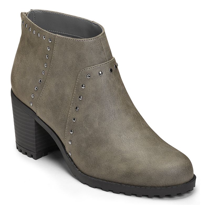 UPC 825073481606 product image for A2 by Aerosoles Inclusive Women's Studded Ankle Boots, Size: 9, Grey | upcitemdb.com