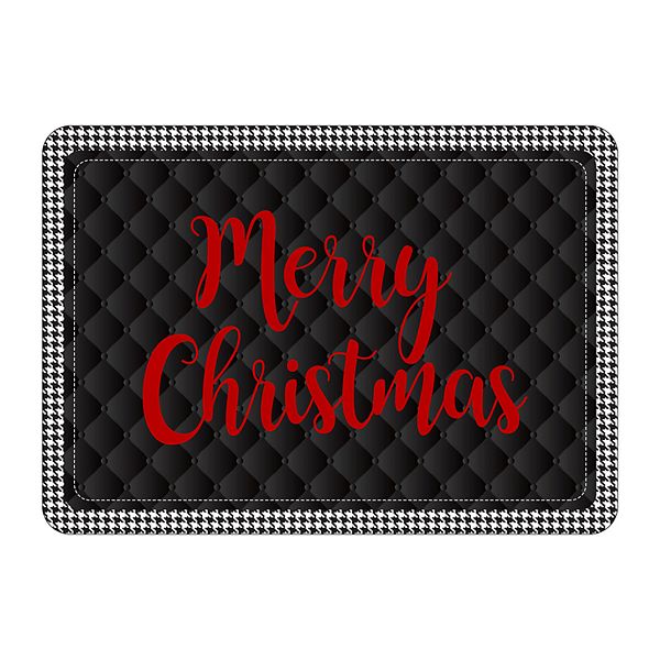 "Merry Christmas" Neoprene Kitchen Mat 22" x 31"