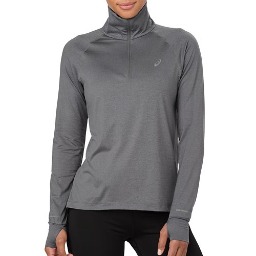 asics long sleeved 1/2 zip women's top asics long sleeved 1/2 zip women's top