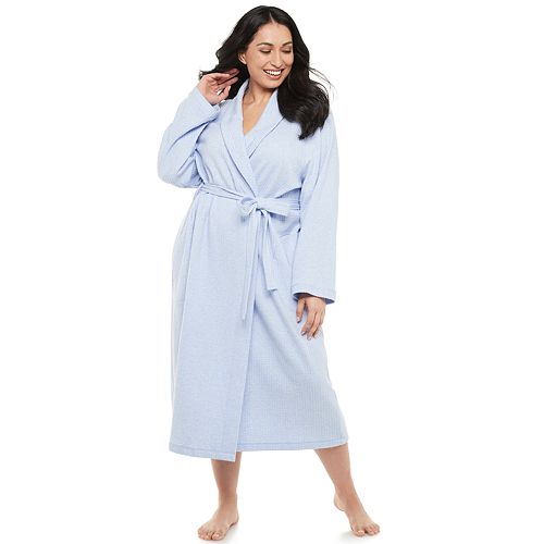 Plus Size Croft & Barrow® ShawlCollar Waffle Robe