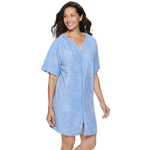 Women's Croft & Barrow® Embossed French Terry Robe