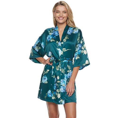 apt 9 satin wrap robe