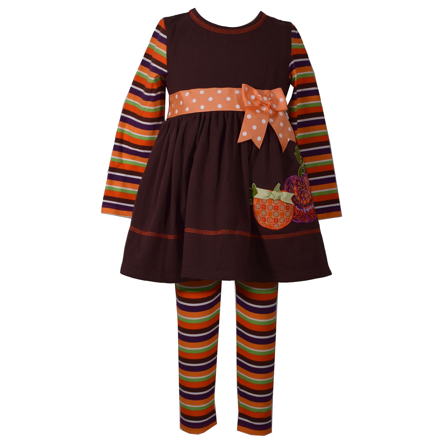 bonnie jean pumpkin dress