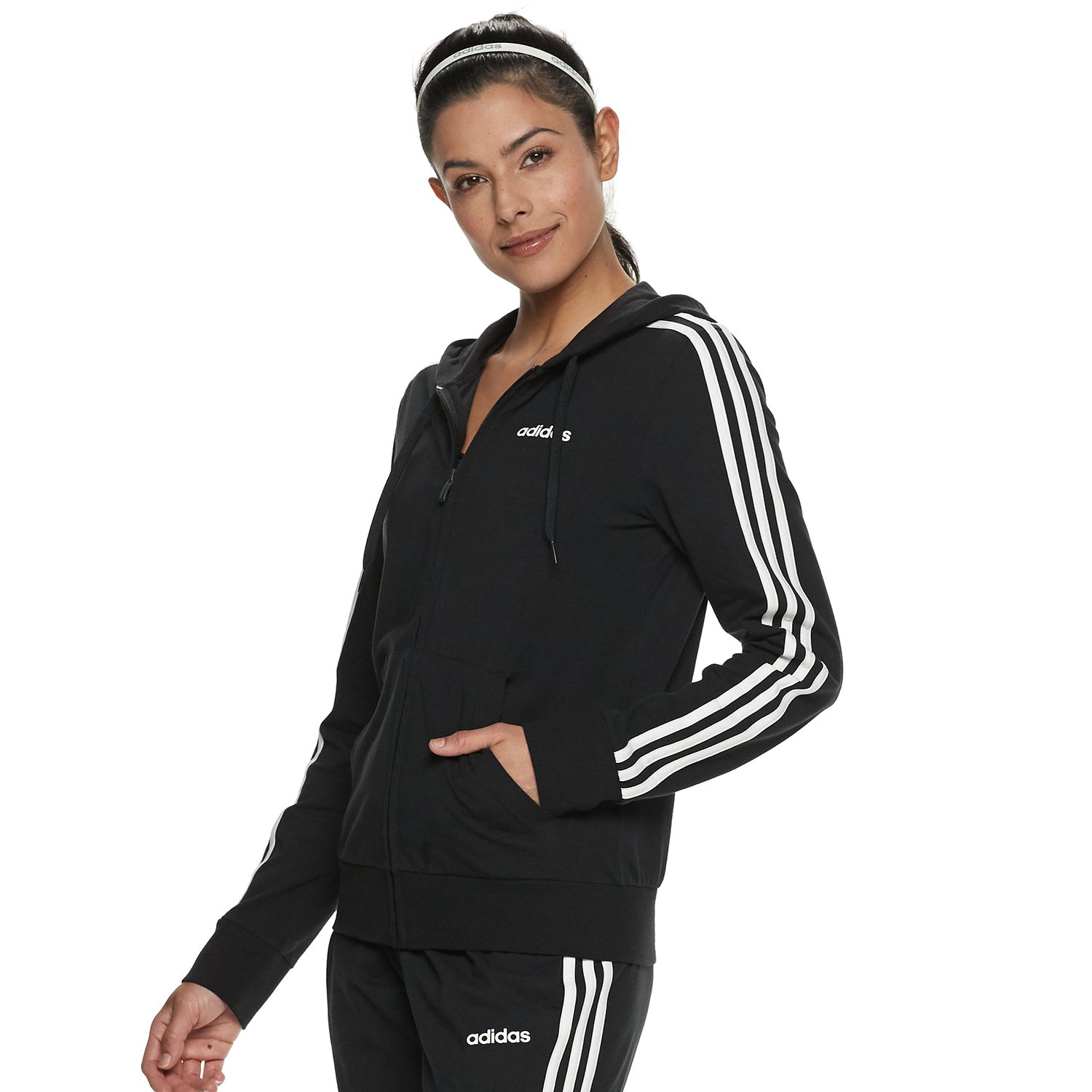 womens adidas zip up jacket