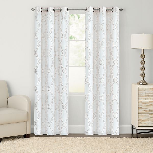 Embroidered Window Curtains : Sonoma Goods For Life Monticito 2 Pack