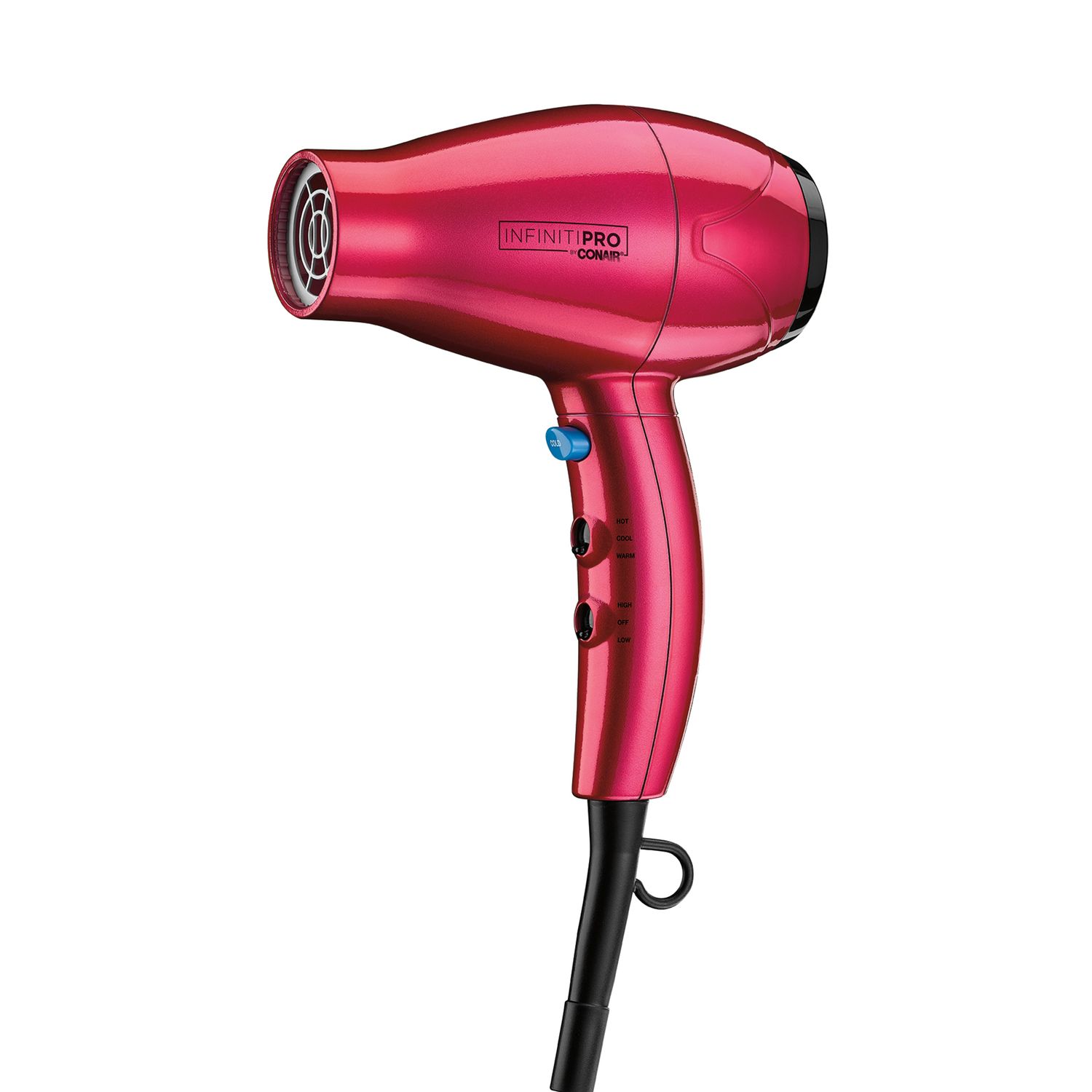 red hair dryer