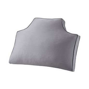 Intelligent Design Oversized Headboard Cotton Canvas Throw Pillow