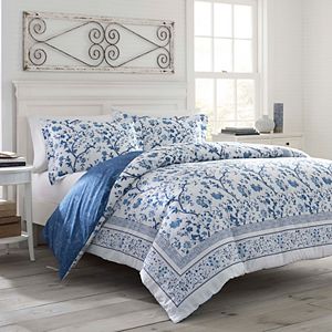 Laura Ashley Lifestyles Chloe Duvet Cover Set Kohls