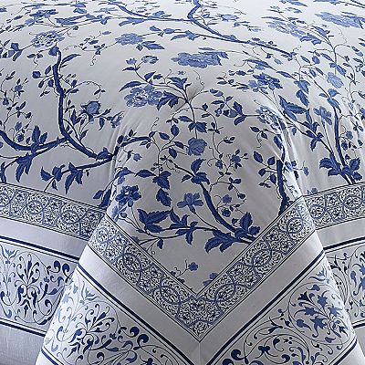 Laura Ashley Laura Ashley 3-Piece Charlotte King Duvet Cover Set