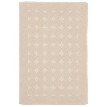 Linum Home Textiles Turkish Cotton Sinemis Circle Design Bath Mat