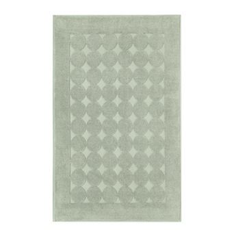 Linum Home Textiles Turkish Cotton Sinemis Circle Design Bath Mat