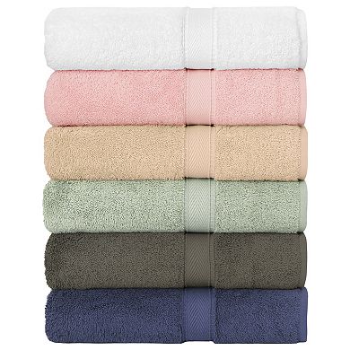 Linum Home Textiles 6-piece Turkish Cotton Sinemis Terry Bath Towel Set